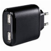 HAMA 173608 CHARGER 2X USB 4.8 A, BLACK