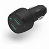 HAMA 201632 CAR QUICK CHARGER, 2X USB-C POWER DELIVERY/QUALCOMM , 45 W, BLACK