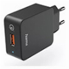 HAMA 201641 QUALCOMM QUICK CHARGE 3.0 USB-A 19.5W BLACK
