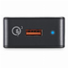 HAMA 201641 QUALCOMM QUICK CHARGER, USB-A, 19.5 W, BLACK