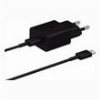 SAMSUNG WALL CHARGER 25W 3A USB TYPE-C BLACK + CABLE TYPE-C EP-T2510XB