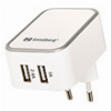SANDBERG AC CHARGER DUAL USB 2.41A EU (440-57)