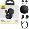 BASEUS ENCOK WM01 TWS TRUE WIRELESS BLUETOOTH HEADSET BLACK