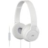 JVC HA-SR185ON-EAR HEADPHONES WITH MICROPHONE WHITE
