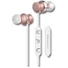 QOLTEC 50823 PREMIUM IN-EAR HEADPHONES WIRELESS BT WITH MICROPHONE CHAMPAGNE