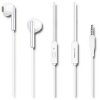 QOLTEC 50834 IN-EAR HEADPHONES WITH MICROPHONE WHITE
