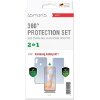 4SMARTS 360° PROTECTION SET FOR SAMSUNG GALAXY A11 CLEAR