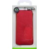 BELKIN F8W123VFC01 POCKET CASE FOR IPHONE 5 RED LEATHER