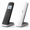 PHILIPS M4701W/GRS ΛΕΥΚΟ ΑΣΥΡΜΑΤΟ ΤΗΛΕΦΩΝΟ ΜΕ ΦΩΤΙΖΟΜΕΝΗ ΟΘΟΝΗ