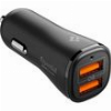 SPIGEN ESSENTIAL 30W CAR CHARGER EV302 BLACK