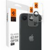 SPIGEN GLASS TR EZ FIT OPTIK PRO 2 PACK BLACK FOR IPHONE SE 2025