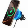 SPIGEN ONETAP PRO 4 MAGSAFE CAR MOUNT CHARGER BLACK FOR WIRELESS / AIR VENT