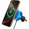 SPIGEN ONETAP PRO 4 MAGSAFE CAR MOUNT CHARGER BLACK FOR WIRELESS / AIRVENT HOOK