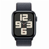 APPLE WATCH SE 2024 ALUMINIUM MIDNIGHT 44MM MXEP3 WITH INK BLACK SPORT LOOP