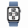 APPLE WATCH SE 2024 ALUMINIUM SILVER 44MM MXET3 BLUE CLOUD SPORT LOOP