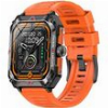 LAMTECH SPORT WATCH BT5.1 HEALTH SENSOR & SPORT TRACKING SQUARE TFT 2.02' DISPLAY B.ORANGE LAM113492