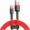 BASEUS CAFULE USB-A TO MICROUSB CABLE 18W 2.4A 1M RED CAMKLF-B09