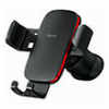 BASEUS METAL AGE II GRAVITATIONAL GRIP ON THE CAR GRID BLACK