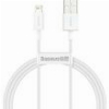 BASEUS SUPERIOR SERIES USB-A TO LIGHTNING CABLE 20W 2.4A 0.25M WHITE CALYS-02