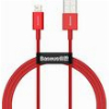 BASEUS SUPERIOR SERIES USB-A TO LIGHTNING CABLE 20W 2.4A 1M RED CALYS-A09