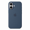 APPLE IPHONE 16 SILICONE CASE WITH MAGSAFE DENIM MYY23