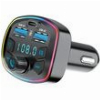 FOREVER FM TRANSMITTER BLUETOOTH TR-360 BLACK