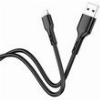 LAMTECH CHARGING & DATACABLE LIGHTNING 1M BLACK LAM444519
