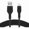 BELKIN BOOSTCHARGE FLEX USB-C CABLE WITH LIGHTNING CONNECTOR 1M BLACK