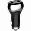 LDNIO C2 2USB CAR CHARGER LCD 36W WITH USB-C CABLE