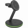 ICY BOX 3 IN 1 WIRELESS CHARGING STAND FOR SMARTPHONES/SMARTWATCH/EARPHONES ANTHRACITE IB-SH102-CH