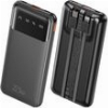 POWER BANK WK 10000MAH 22,5W PDX1 & QC3.0X1 BLACK WP-63