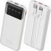POWER BANK WK 10000MAH 22,5W PDX1 & QC3.0X1 WHITE WP-63