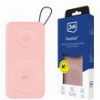 POWER BANK 3MK PASTELUP 10000MAH 22.5W QC + PD + FQI WIRELESS CHARGING PINK