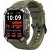 BLACKVIEW MULTI-FUNCT SMARTWATCH WITH FLASHLIGHT COMPASS BT CALL & HEALTH MANAGEMENT GREEN W70PRO-GR
