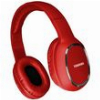 TOSHIBA AUDIO BLUETOOTH SPORT RUBBER COATED STEREO HEADPHONE RED RZE-BT160H-RED