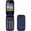 ΚΙΝΗΤΟ LAMTECH FLIP PHONE 2.8' DISPLAY WITH BT, FM RADIO, SOS, 1400 MAH, GR MENU FLIP-X BLUE