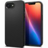 SPIGEN LIQUID AIR MATTE BLACK FOR IPHONE SE 2025