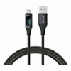 SAVIO CL-173 USB TYPE A  LIGHTING CABLE WITH DIGITAL DISPLAY 2,4A 1M