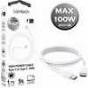 LAMTECH CABLE TYPE C TO TYPE C 100W FAST CHARGE 1M LAM023657