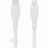 BELKIN BOOSTCHARGE FLEX USB-C CABLE WITH LIGHTNING CONNECTOR 1M WHITE