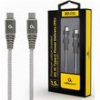 CABLEXPERT 60W TYPE-C PD PREMIUM CHARGING & DATA CABLE 1,5M SPACEGREY CC-USB2B-CMCM60-1.5M