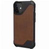 UAG URBAN ARMOR GEAR METROPOLIS LT LEATHER BACK COVER CASE FOR IPHONE 12 MINI BROWN