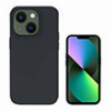 4SMARTS LIQUID SILICONE CASE CUPERTINO FOR APPLE IPHONE 14 PRO BLACK