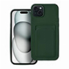 CARD CASE FOR IPHONE 15 PLUS GREEN