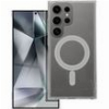 CLEAR MAG COVER CASE COMPATIBLE WITH MAGSAFE FOR SAMSUNG S25 PLUS TRANSPARENT