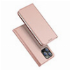 DUX DUCIS SKIN PRO SMOOTH LEATHER CASE FOR APPLE IPHONE 15 PRO ROSE