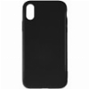 FORCELL SILICONE LITE BACK COVER CASE FOR SAMSUNG GALAXY A40 BLACK
