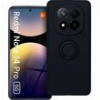 SILICONE RING CASE FOR XIAOMI REDMI NOTE 14 PRO 5G BLACK