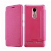 NILLKIN SPARKLE LEATHER FLIP CASE FOR LENOVO K6 POWER PINK