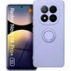 SILICONE RING CASE FOR XIAOMI REDMI NOTE 14 PRO PLUS 5G VIOLET